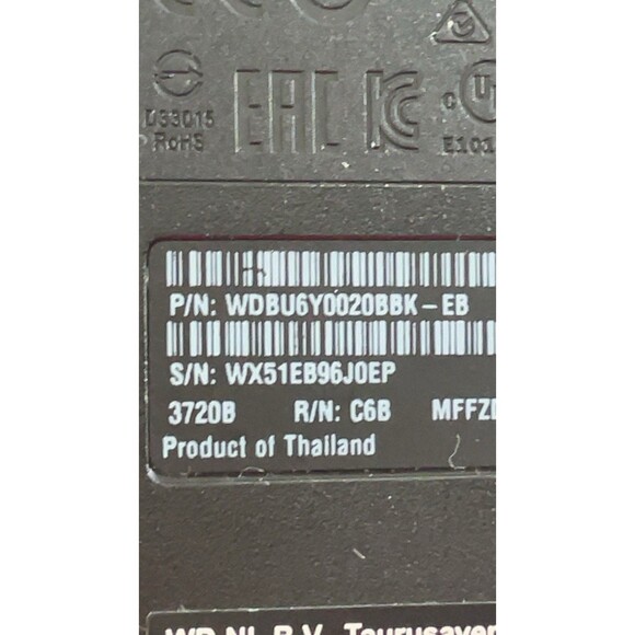 WD Elements Portable Hard Drive 2T . USB - Picture 8 of 8